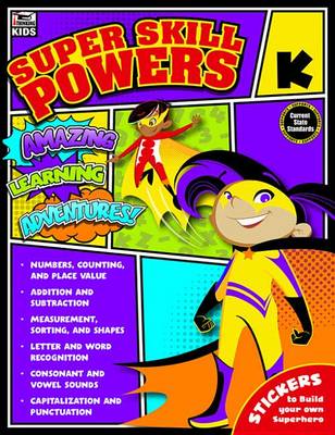 Book cover for Super Skill Powers, Grade K