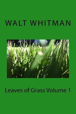 Book cover for Leaves of Grass Volume 1