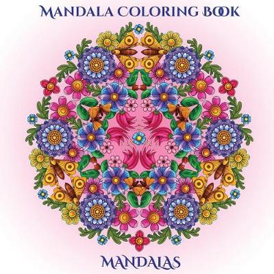 Book cover for Mandala Coloring Book