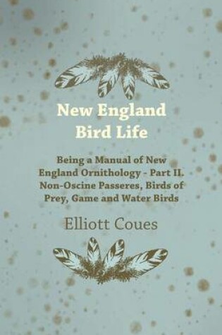 Cover of New England Bird Life - Being a Manual of New England Ornithology - Part II. Non-Oscine Passeres, Birds of Prey, Game and Water Birds