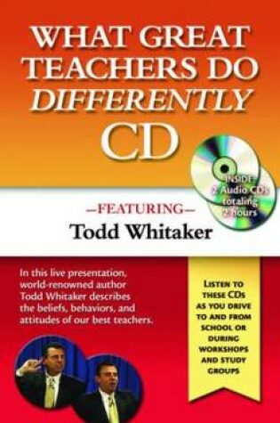 Cover of What Great Teachers Do Differently Audio CD