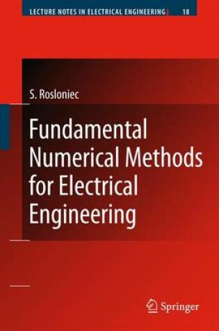 Cover of Fundamental Numerical Methods for Electrical Engineering