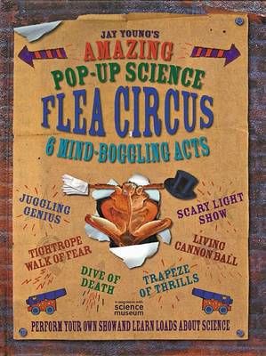 Book cover for Amazing Pop-Up Science Flea Circus