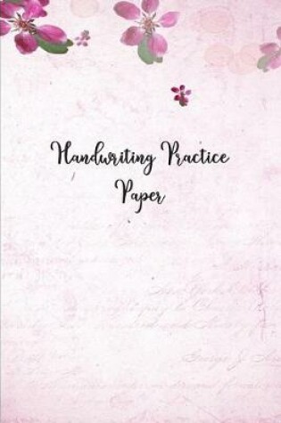 Cover of Handwriting Practice Paper