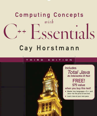 Book cover for Computing Concepts with C++