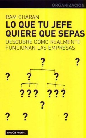 Book cover for Lo Que Tu Jefe Quiere Que Sepas