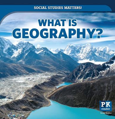 Book cover for What Is Geography?