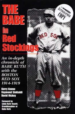 Book cover for The Babe in Red Stockings