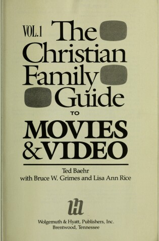 Cover of Christian Family Guide to Movies and Video