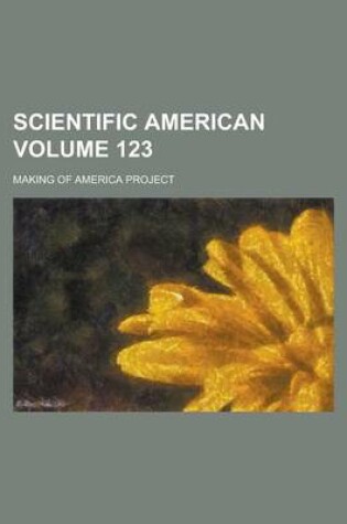 Cover of Scientific American Volume 123