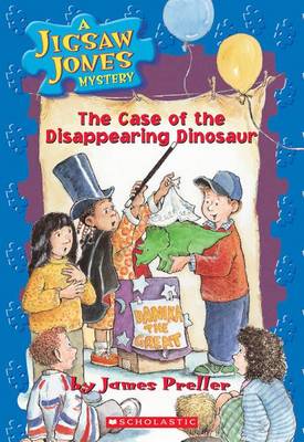 Cover of A Jigsaw Jones Mystery #17: The Case of the Disappearing Dinosaur