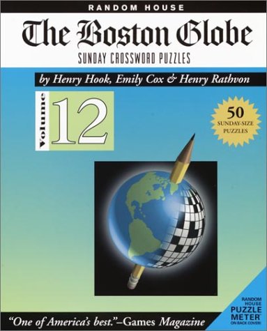 Book cover for The Boston Globe Sunday Crossword Puzzles, Volume 12