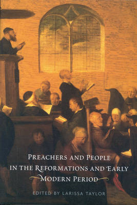 Cover of Preachers and People in the Reformations and Early Modern Period