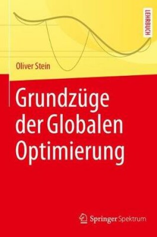 Cover of Grundzuge der Globalen Optimierung