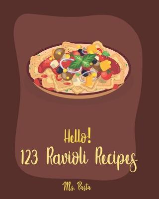 Book cover for Hello! 123 Ravioli Recipes