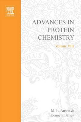 Cover of Advances in Protein Chemistry Vol 8
