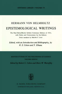 Book cover for Epistemological Writings