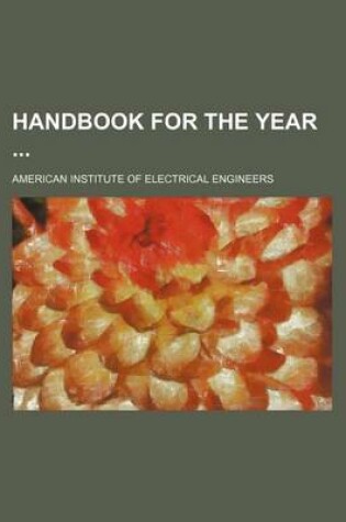 Cover of Handbook for the Year