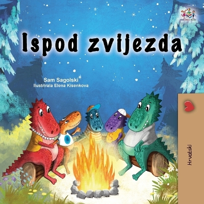 Book cover for Under the Stars (Croatian Children's Book)