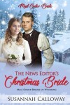 Book cover for The News Editor's Christmas Bride