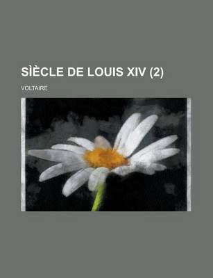 Book cover for Siecle de Louis XIV (2 )