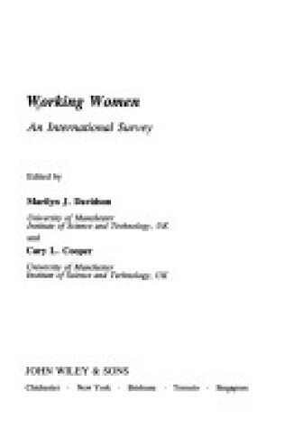 Cover of Working Women