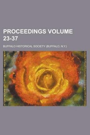 Cover of Proceedings Volume 23-37