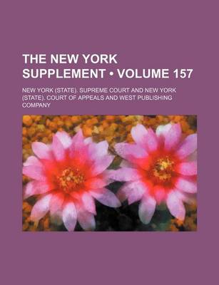 Book cover for The New York Supplement (Volume 157)