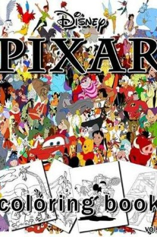 Cover of Disney Pixar Coloring Book Vol.2