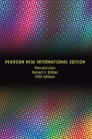 Cover of Precalculus Pearson New International Edition, plus MyMathLab without eText