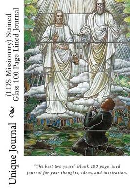 Book cover for (Lds Missionary) Stained Glass 100 Page Lined Journal