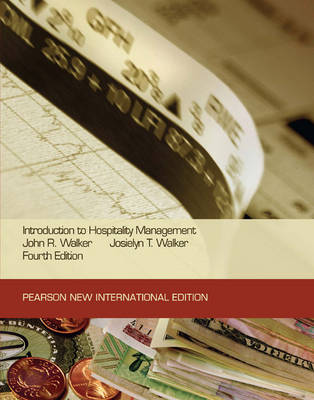 Book cover for Introduction to Hospitality Management PNIE, plus MyHospitalityLab without eText