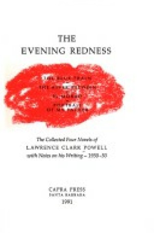 Cover of The Evening Redness