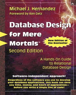 Book cover for Database Design for Mere Mortals