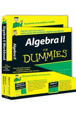 Cover of Algebra II For Dummies Education Bundle