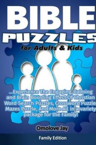 Cover of Bible Puzzles for Adults and Kids