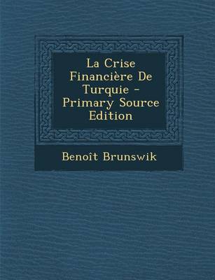 Book cover for La Crise Financiere de Turquie