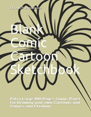 Cover of Blank Comic Cartoon Sketchbook