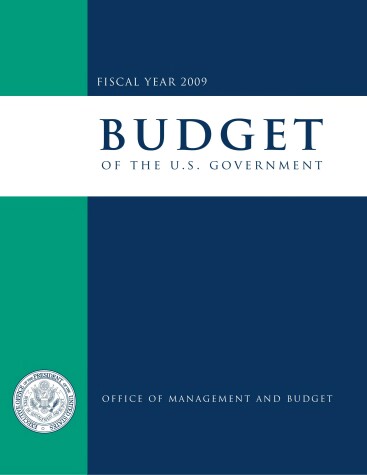 Book cover for Budget of the United States Government, Fiscal Year 2009