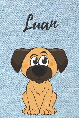 Book cover for Personalisiertes Notizbuch - Hunde Luan