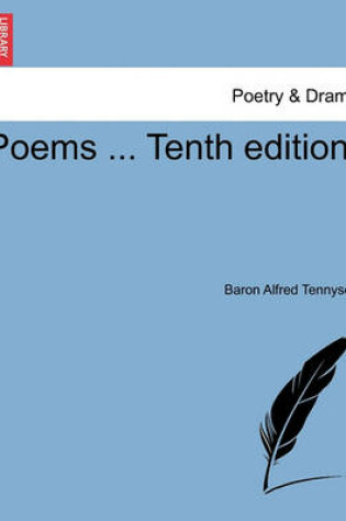 Cover of Poems ... Tenth Edition.