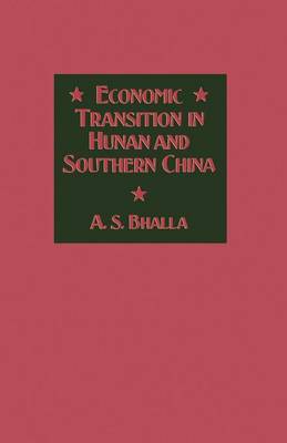 Book cover for Economic Transition in Hunan and Southern China