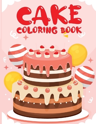 Book cover for Cake Activity Book for Kids