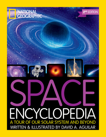 Book cover for National Geographic Kids Space Encyclopedia, 2nd Edition