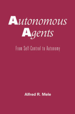 Cover of Autonomous Agents