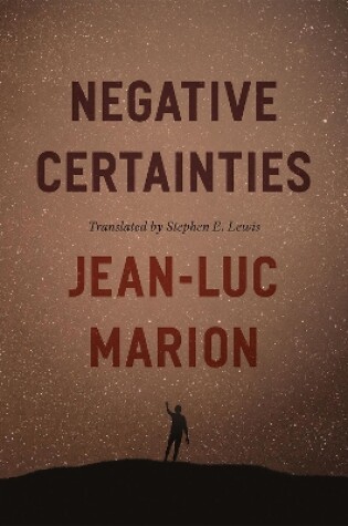 Cover of Negative Certainties