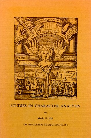 Cover of Studies in Character Analysis