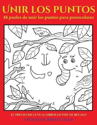 Cover of Fichas de preescolar (48 puzles de unir los puntos para preescolares)