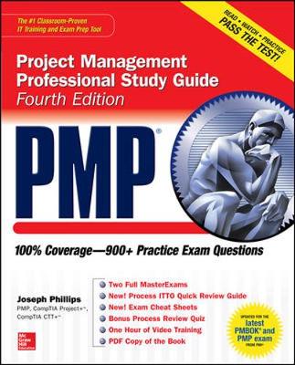 Book cover for PMP Project Management Professional Study Guide, Fourth Edition