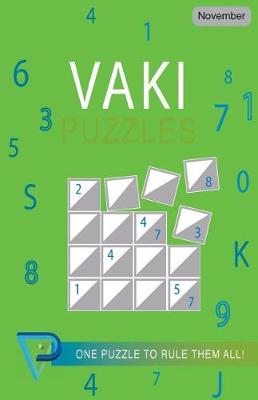 Book cover for Vaki Puzzles November